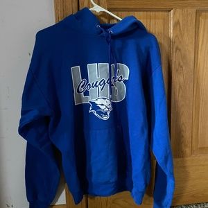 Hanes Blue LHS Cougars Hoodie